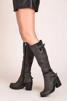 C674250109 Серые женские ботинки Fox Shoes