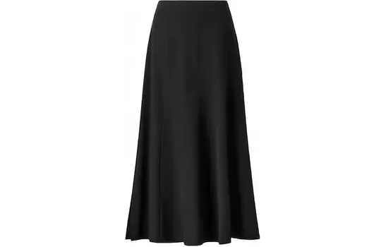 C Collection Повседневная длинная юбка женская черная Uniqlo