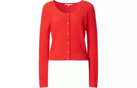 C Коллекция Трикотаж Женский Красный Uniqlo