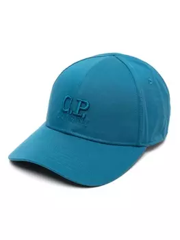 C.P. Company бейсболка с вышитым логотипом, синий
