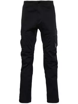 C.P. Company брюки карго с декором Lens, синий