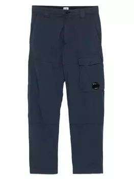 C.P. Company брюки с декором Lens, синий