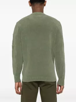 C.P. Company джемпер с декором Lens, зеленый