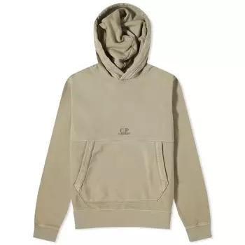 C.P. Company Флисовая Свитшот с капюшоном Diagonal Popover