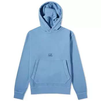 C.P. Company Флисовая Свитшот с капюшоном Diagonal Popover