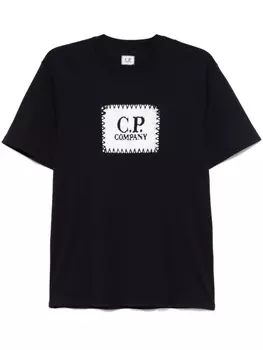 C.P. Company футболка из джерси, синий
