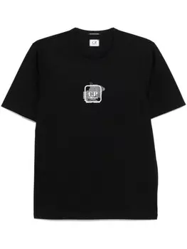 C.P. Company футболка Mercerized Jersey, черный