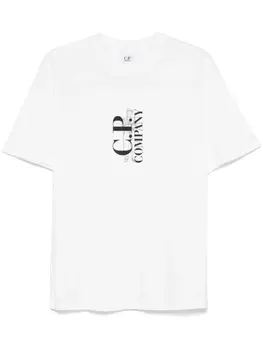 C.P. Company футболка с короткими рукавами, белый