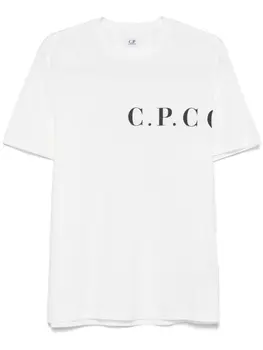 C.P. Company футболка с короткими рукавами, белый