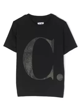 C.P. Company футболка с логотипом, черный