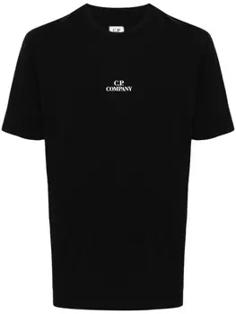 C.P. Company футболка с логотипом, черный