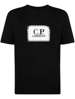 C.P. Company футболка с логотипом, черный