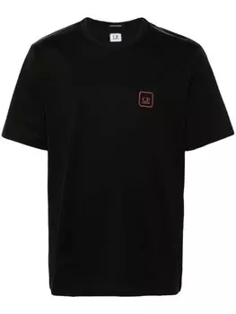 C.P. Company футболка с логотипом, черный