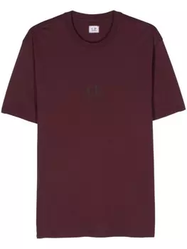 C.P. Company футболка с логотипом, фиолетовый