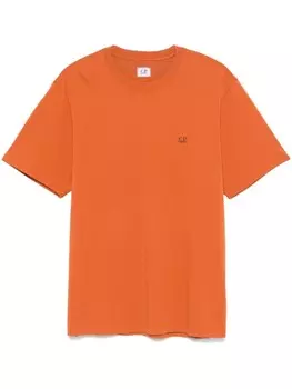 C.P. Company футболка с логотипом, оранжевый