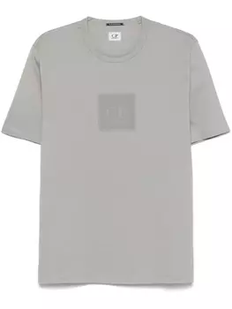 C.P. Company футболка с логотипом, серый