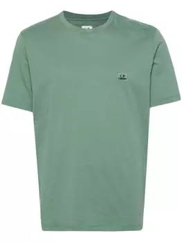 C.P. Company футболка с логотипом, зеленый
