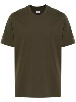 C.P. Company футболка с логотипом, зеленый