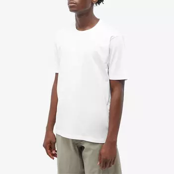 C.P. Company Футболка с мерсеризованным логотипом компании, белый