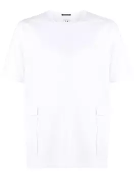 C.P. Company футболка с накладным карманом, белый
