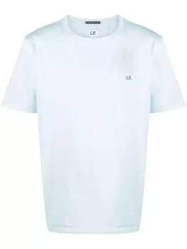 C.P. Company футболка с нашивкой-логотипом, синий