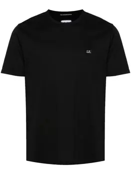 C.P. Company футболка с нашивкой-логотипом, черный