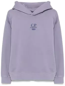 C.P. Company худи Diagonal, фиолетовый