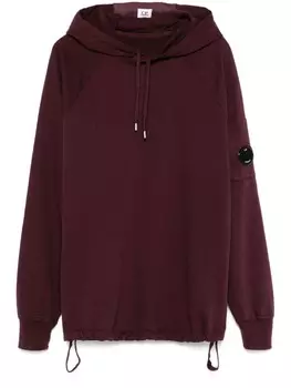 C.P. Company худи с декором Lens, красный