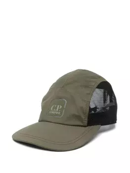 C.P. Company кепка с логотипом, зеленый