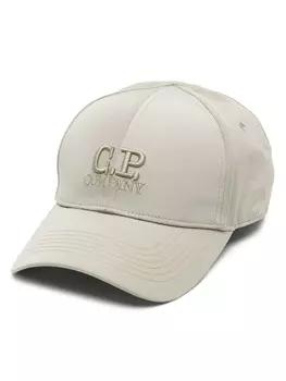C.P. Company кепка с вышитым логотипом, зеленый