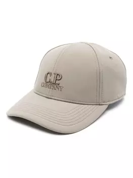 C.P. Company кепка с вышитым логотипом, зеленый