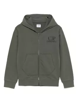 C.P. Company Kids худи с линзами, зеленый