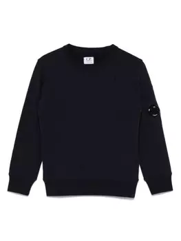 C.P. Company Kids толстовка с декором Lens, синий
