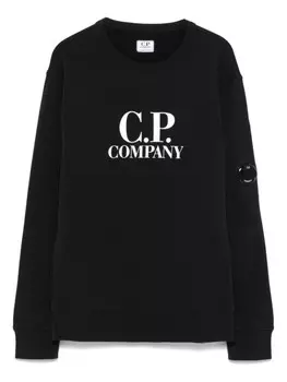 C.P. Company Kids толстовка с линзами, черный