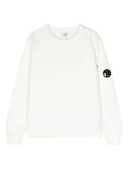 C.P. Company Kids толстовка U16 Lens, белый