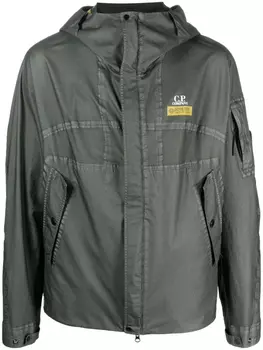 C.P. Company куртка с логотипом, зеленый