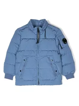 C.P. Company Lens-detail padded jacket, синий