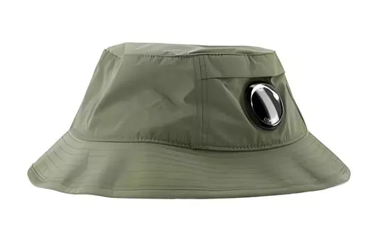 C.P.Company Мужская панама из полиамида, зеленая