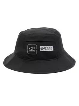 C.P. Company панама с логотипом, черный