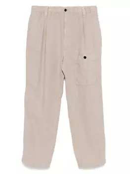 C.P. Company прямые брюки, нейтральный