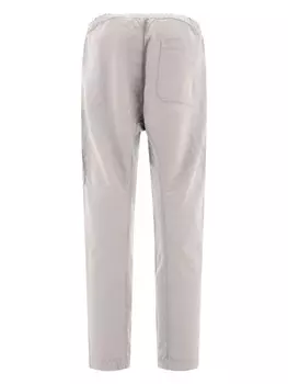 C.P. Company прямые брюки с декором Lens, серый