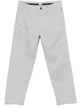 C.P. Company прямые брюки Sateen, серый