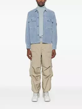 C.P. Company рубашка с декором Lens, синий