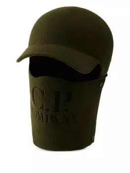 C.P. Company шляпа Extrafine из шерсти мериноса, зеленый