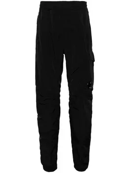 C.P. Company спортивные брюки карго с декором Lens, черный
