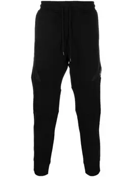 C.P. Company спортивные брюки с декором Lens, черный
