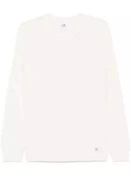 C.P. Company свитер с круглым вырезом, серый