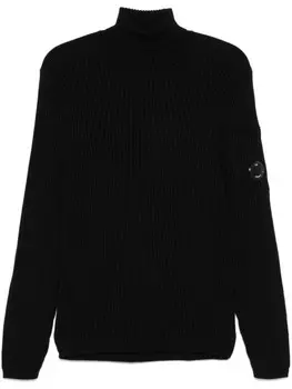 C.P. Company свитер с линзами, черный