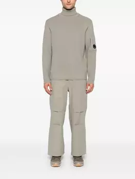 C.P. Company свитер с высоким воротником, нейтральный цвет