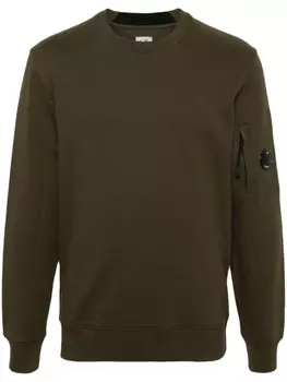 C.P. Company толстовка с круглым вырезом, зеленый